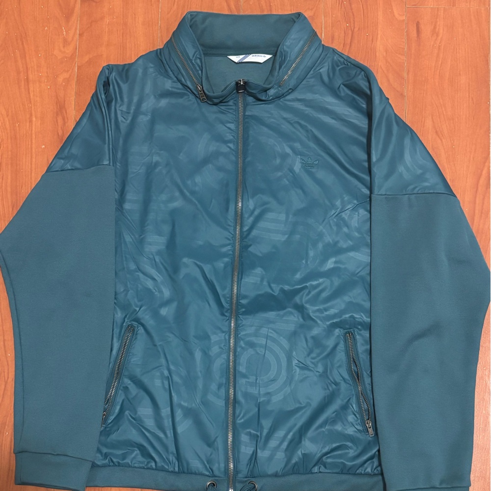 Adidas Blue Full-Zip Jacket
